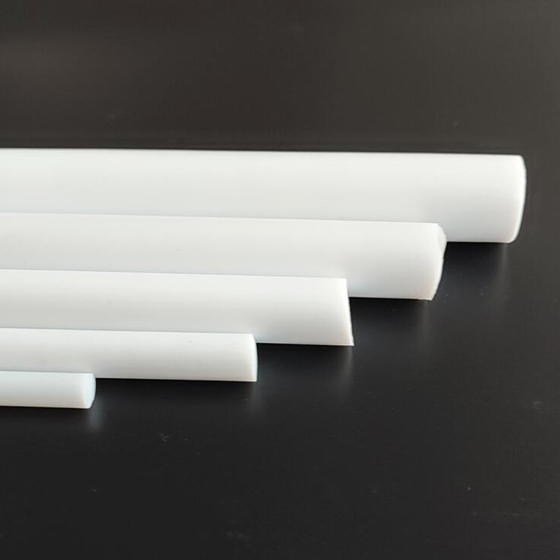 White PTFE Rods - Premium Quality Polymer Rods for Precision Applications