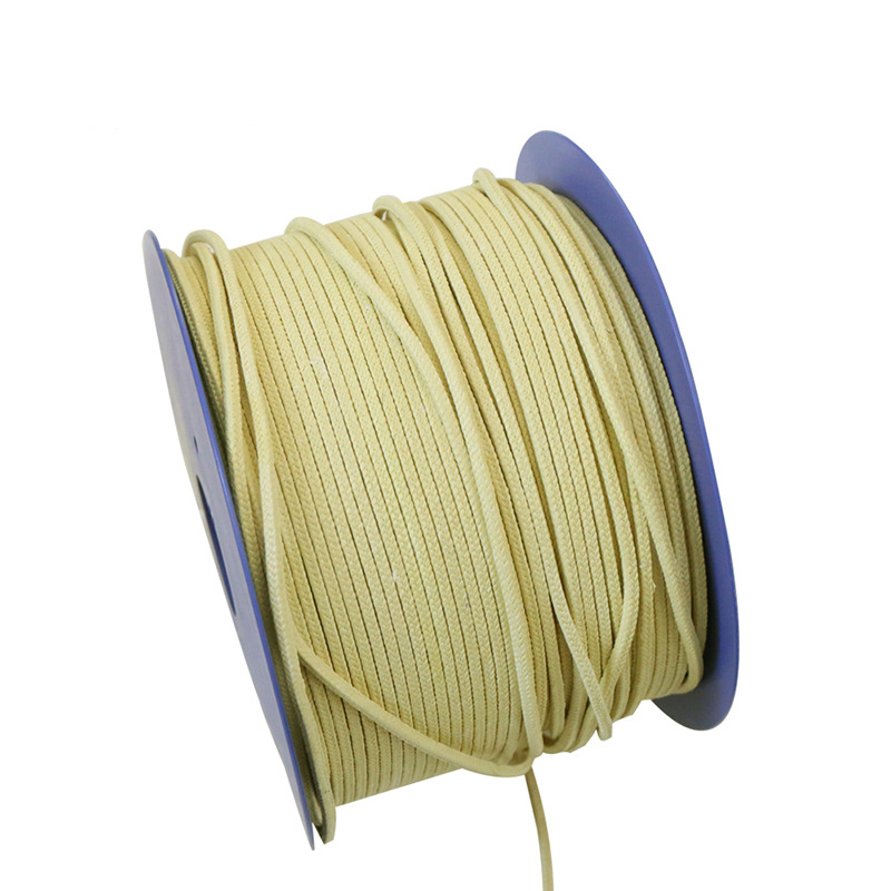 Paidu supply aramid teflon packing PTFE sealed packing glass fiber yellow braided packing